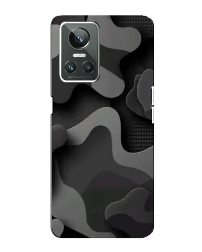 Чехол для Realme GT Neo 3 с картинкой «Темный абстрактный камуфляж» Чехол для Realme GT Neo 3 с картинкой «Темный абстрактный камуфляж»