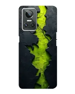 Чехол для Realme GT Neo 3 с картинкой «Салатовый разлом скалы» Чехол для Realme GT Neo 3 с картинкой «Салатовый разлом скалы»
