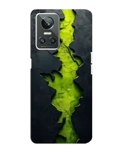 Чехол для Realme GT Neo 3 с картинкой «Салатовый разлом скалы» Чехол для Realme GT Neo 3 с картинкой «Салатовый разлом скалы»