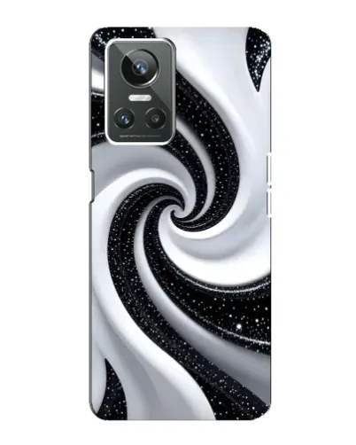Чехол для Realme GT Neo 3 с картинкой «Черно-белая спираль» Чехол для Realme GT Neo 3 с картинкой «Черно-белая спираль»