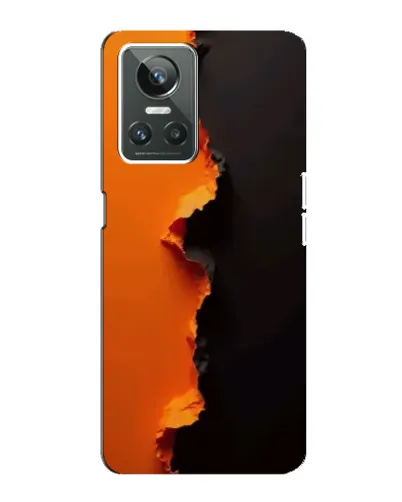Чехол для Realme GT Neo 3 с картинкой «Оранжевый разлом» Чехол для Realme GT Neo 3 с картинкой «Оранжевый разлом»
