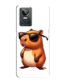Чехол для Realme GT Neo 3 с картинкой «Капибара в очках» Чехол для Realme GT Neo 3 с картинкой «Капибара в очках»