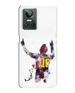 Чехол для Realme GT Neo 3 с картинкой «Акварельный Месси Барселона» Чехол для Realme GT Neo 3 с картинкой «Акварельный Месси Барселона»