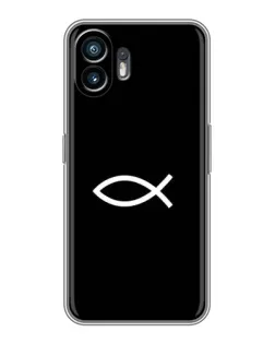 Чехол для Realme GT Neo 5 SE (5G) с картинкой «Символ рыбы Jesus» Чехол для Realme GT Neo 5 SE (5G) с картинкой «Символ рыбы Jesus»