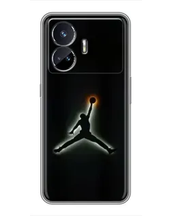 Чехол для Realme GT Neo 5 с картинкой «Jordan Gradient Logo» Чехол для Realme GT Neo 5 с картинкой «Jordan Gradient Logo»