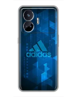 Чехол для Realme GT Neo 5 с картинкой «Adidas Sport Art»