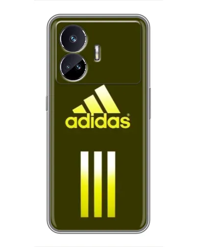Чехол для Realme GT Neo 5 с картинкой «Оливковый градиент Adidas»