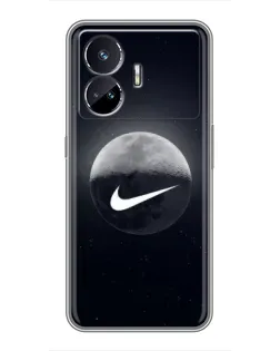 Чохол для Realme GT Neo 5 з картинкою «Nike у стилі графіті»