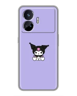 Чехол для Realme GT Neo 5 с картинкой «Kuromi — фиолетовый минимализм» Чехол для Realme GT Neo 5 с картинкой «Kuromi — фиолетовый минимализм»