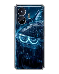 Чехол для Realme GT Neo 5 с картинкой «BMW под дождем» Чехол для Realme GT Neo 5 с картинкой «BMW под дождем»