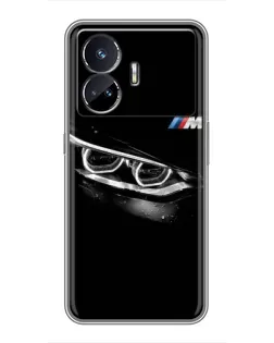 Чехол для Realme GT Neo 5 с картинкой «BMW — взгляд тигра» Чехол для Realme GT Neo 5 с картинкой «BMW — взгляд тигра»