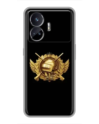 Чехол для Realme GT Neo 5 с картинкой «PUBG — оранжевый градиент»