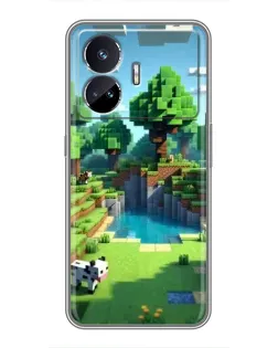 Чехол для Realme GT Neo 5 с картинкой «Minecraft летний день» Чехол для Realme GT Neo 5 с картинкой «Minecraft летний день»