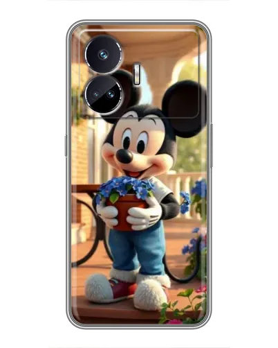 Чехол для Realme GT Neo 5 с картинкой «Микки садовод»
