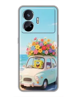 Чехол для Realme GT Neo 5 с картинкой «Автомобильное путешествие»