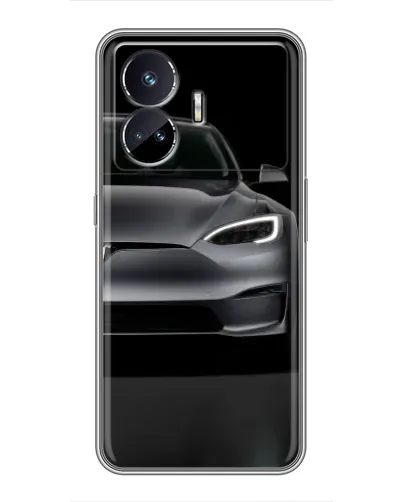 Чехол для Realme GT Neo 5 с картинкой «Tesla Model S Look»