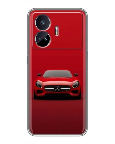 Чехол для Realme GT Neo 5 с картинкой «Красный Mercedes AMG»