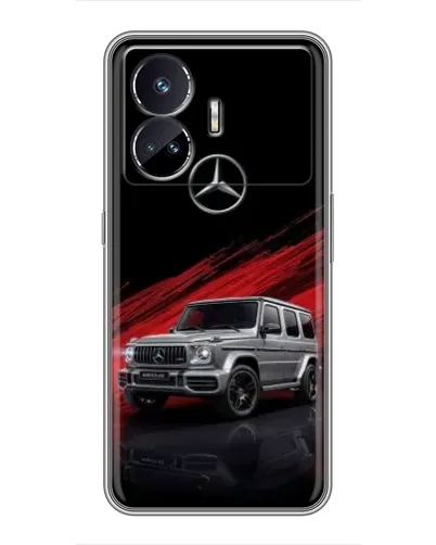 Чехол для Realme GT Neo 5 с картинкой «Mercedes G-Class красный»