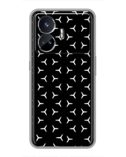Чохол для Realme GT Neo 5 з картинкою «Mercedes паттерн зірок»