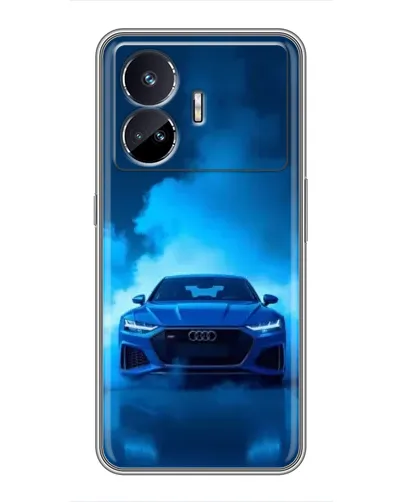 Чехол для Realme GT Neo 5 с картинкой «Audi — голубая энергия»