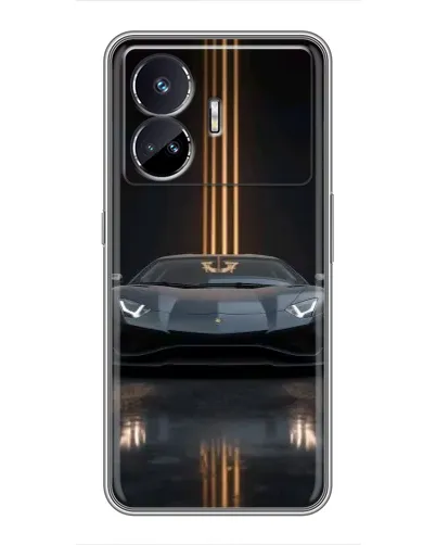 Чехол для Realme GT Neo 5 с картинкой «Lamborghini золотые линии» Чехол для Realme GT Neo 5 с картинкой «Lamborghini золотые линии»