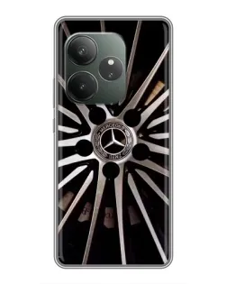 Чехол для Realme GT Neo 6 SE с картинкой «Диск Mercedes»