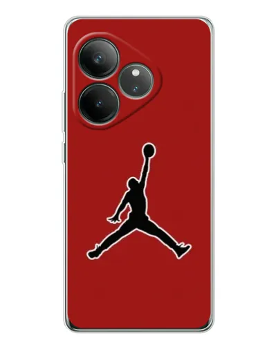 Чохол для Realme GT Neo 6 з картинкою «Jordan Red Back»