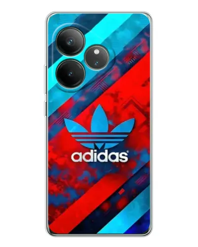 Чехол для Realme GT Neo 6 с картинкой «Абстракция Adidas»
