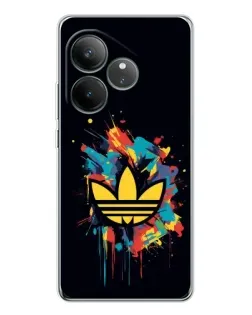 Чехол для Realme GT Neo 6 с картинкой «Adidas Splash» Чехол для Realme GT Neo 6 с картинкой «Adidas Splash»
