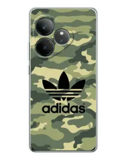 Чехол для Realme GT Neo 6 с картинкой «Милитари стиль Adidas» Чехол для Realme GT Neo 6 с картинкой «Милитари стиль Adidas»
