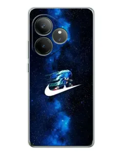 Чехол для Realme GT Neo 6 с картинкой «Звездный путь Nike»