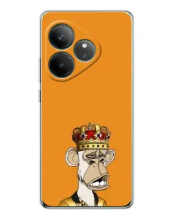 Чохол для Realme GT Neo 6 з картинкою «Золота мавпа Bored Ape» Чохол для Realme GT Neo 6 з картинкою «Золота мавпа Bored Ape»