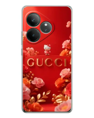 Чохол для Realme GT Neo 6 з картинкою «Gucci — золотий сад»