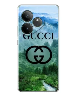 Чохол для Realme GT Neo 6 з картинкою «Gucci — гірський пейзаж»