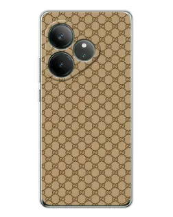 Чохол для Realme GT Neo 6 з картинкою «Gucci — класичний беж»