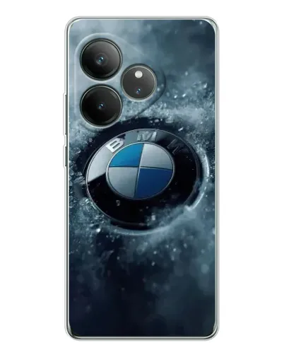 Чехол для Realme GT Neo 6 с картинкой «Логотип BMW — лед» Чехол для Realme GT Neo 6 с картинкой «Логотип BMW — лед»