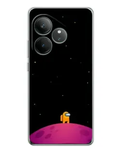 Чехол для Realme GT Neo 6 с картинкой «Одинокий герой на планете» Чехол для Realme GT Neo 6 с картинкой «Одинокий герой на планете»
