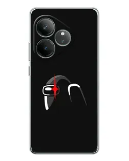 Чехол для Realme GT Neo 6 с картинкой «Among Us шлем» Чехол для Realme GT Neo 6 с картинкой «Among Us шлем»