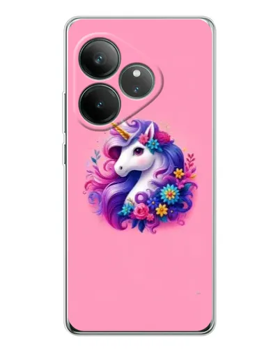 Чехол для Realme GT Neo 6 с картинкой «Сказочный единорог»