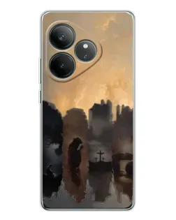 Чехол для Realme GT Neo 6 с картинкой «Дорога к вере»