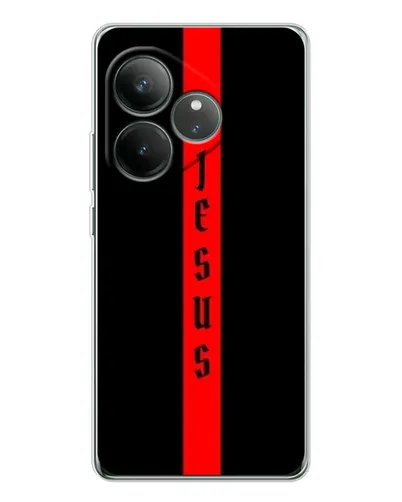 Чехол для Realme GT Neo 6 с картинкой «Красная линия веры»