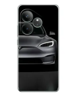 Чохол для Realme GT Neo 6 з картинкою «Tesla Model S Look» Чохол для Realme GT Neo 6 з картинкою «Tesla Model S Look»