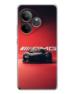 Чохол для Realme GT Neo 6 з картинкою «Mercedes AMG — червона лінія»
