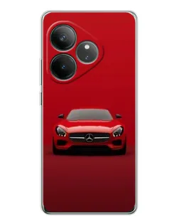 Чохол для Realme GT Neo 6 з картинкою «Червоний Mercedes AMG»