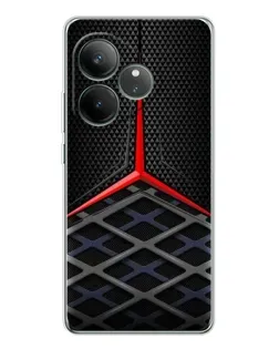 Чохол для Realme GT Neo 6 з картинкою «Mercedes Carbon Grid»