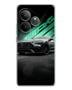 Чохол для Realme GT Neo 6 з картинкою «Темний Mercedes AMG»
