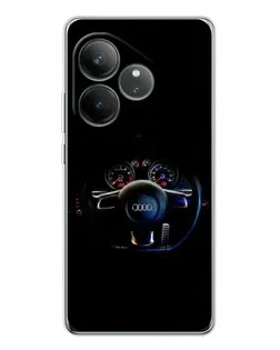 Чохол для Realme GT Neo 6 з картинкою «Салон Audi — кермо» Чохол для Realme GT Neo 6 з картинкою «Салон Audi — кермо»