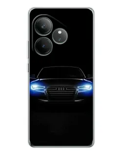 Чохол для Realme GT Neo 6 з картинкою «Audi в неоні»