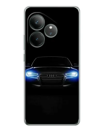 Чохол для Realme GT Neo 6 з картинкою «Audi в неоні»