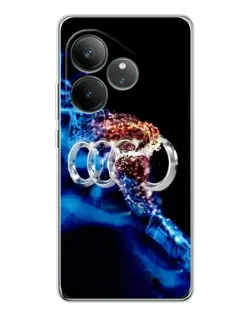Чохол для Realme GT Neo 6 з картинкою «Енергія лого Audi»